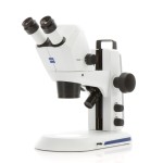 Stereomicroscope Stemi 305 cam E with Stand K EDU and Spot Illuminator K LED